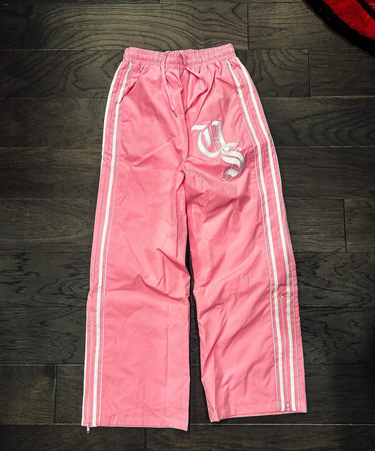 PINK TRACK PANTS