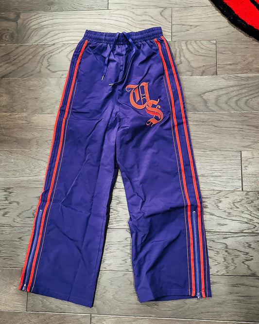 PURPLE TRACK PANTS